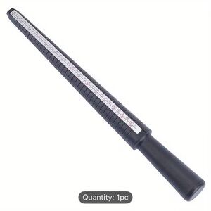 Black Ring Sizer Measuring Tool